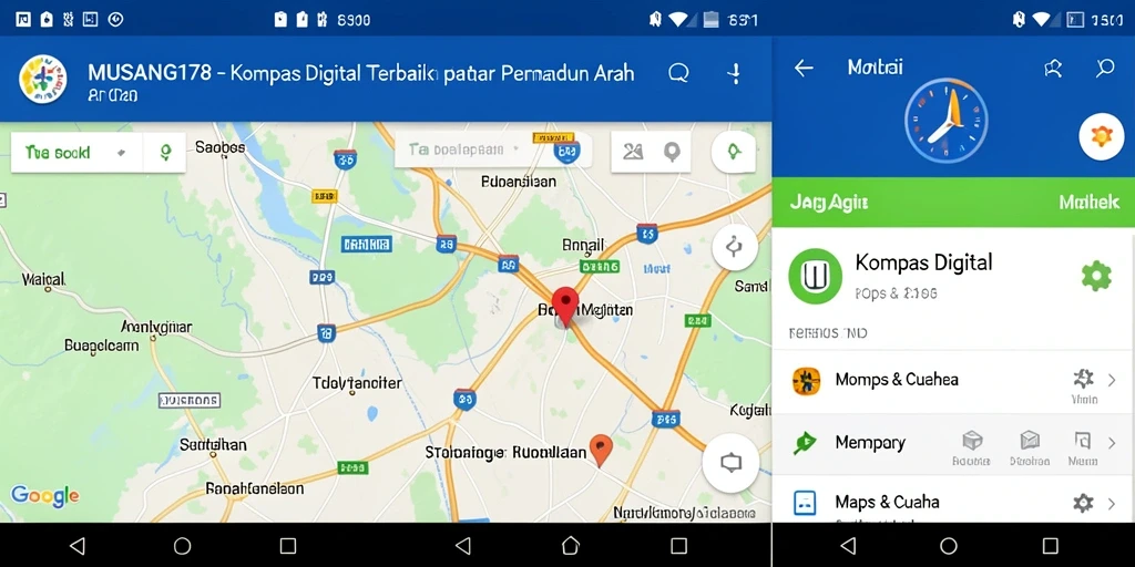 Tampilan antarmuka user-friendly dari aplikasi Kompas Digital MUSANG178.